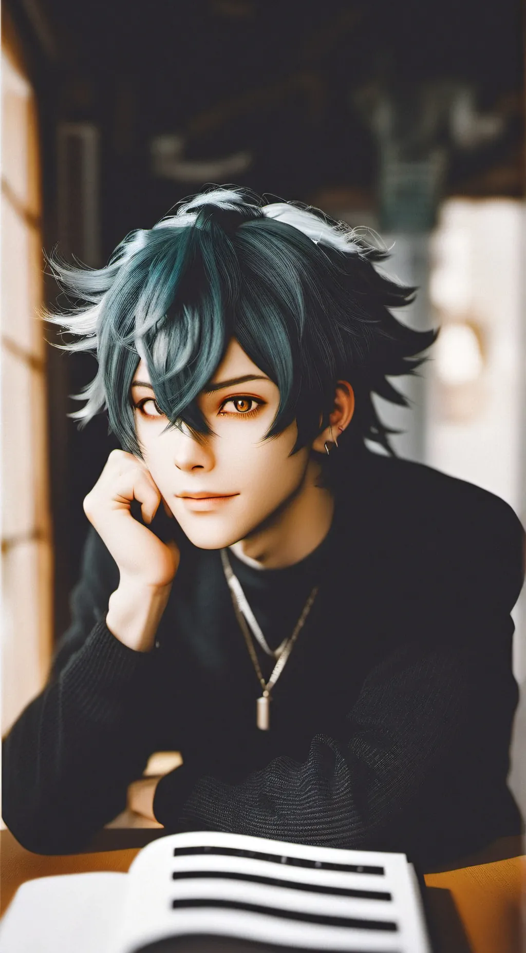 ai character: Culinary Rival background