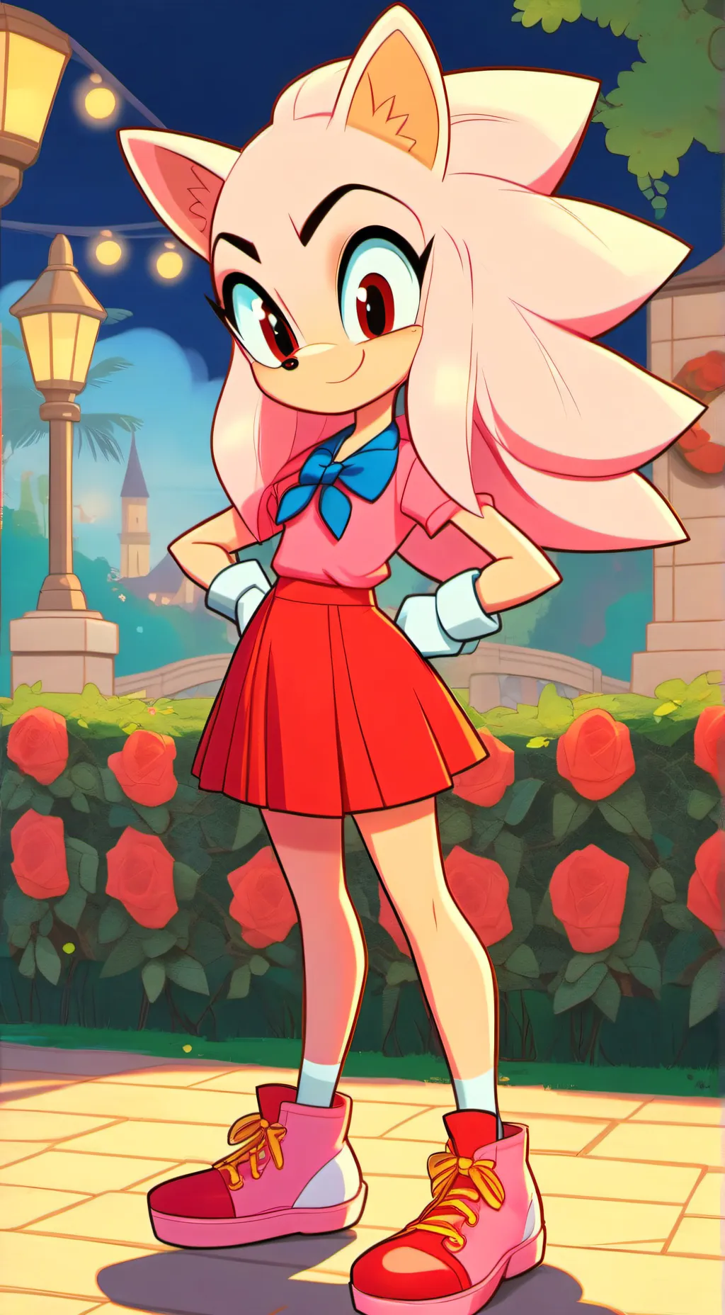 ai character: amy background
