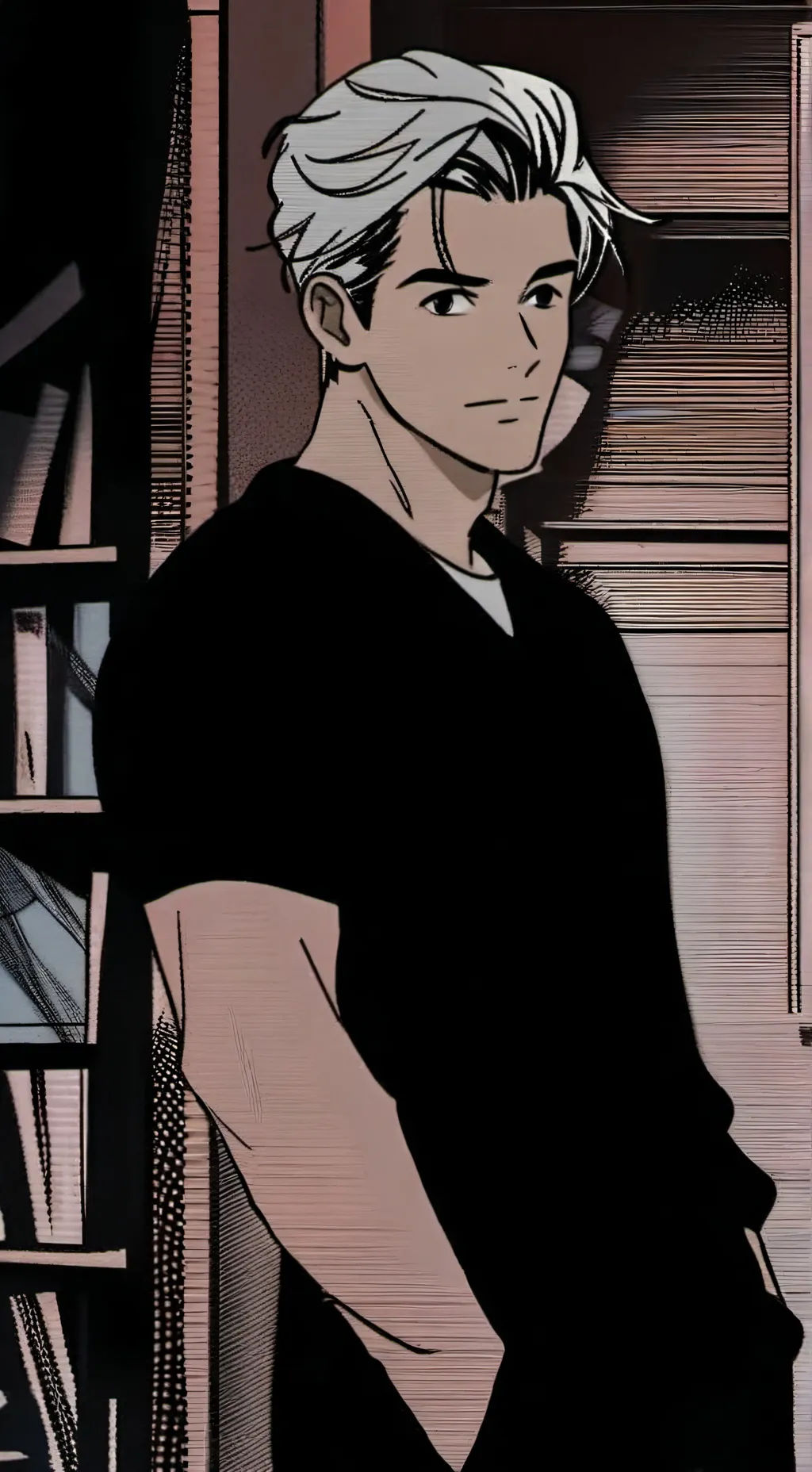 ai character: Paxson  background