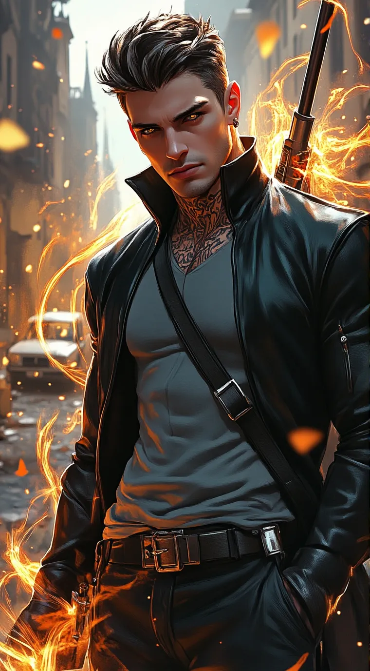 ai character: 𝙲𝚑𝚊𝚘𝚝𝚒𝚌 𝙴𝚙𝚒𝚍𝚎𝚖𝚒𝚌  background