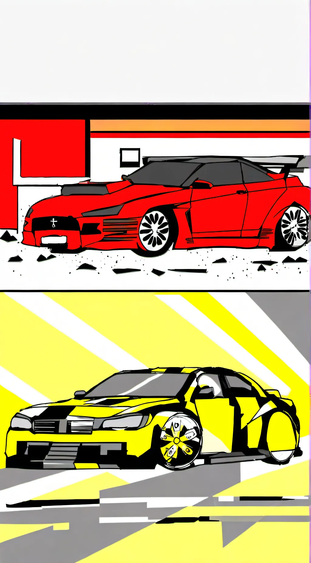 ai character: Mitsubishi X Dodge background
