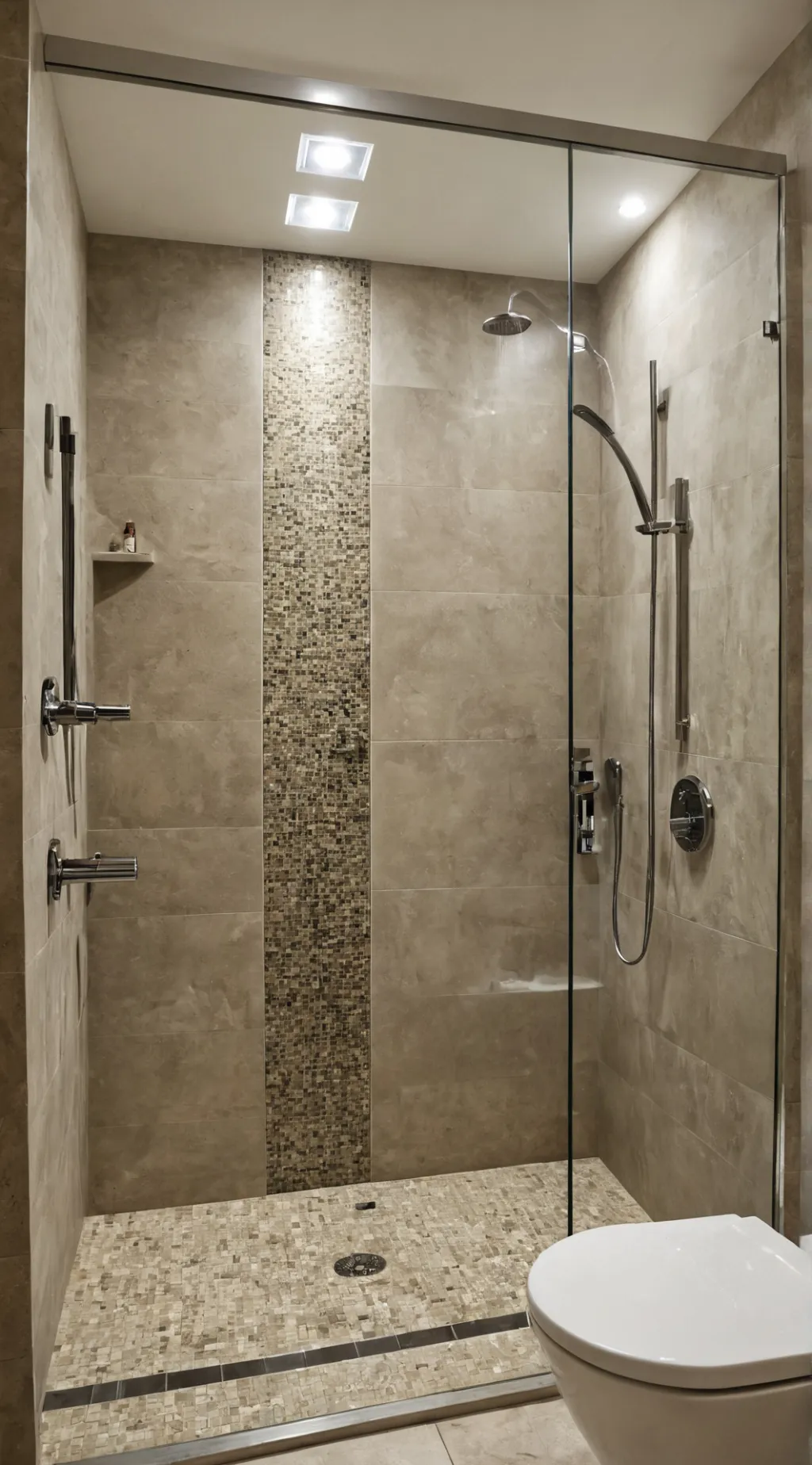 ai character: Shower background
