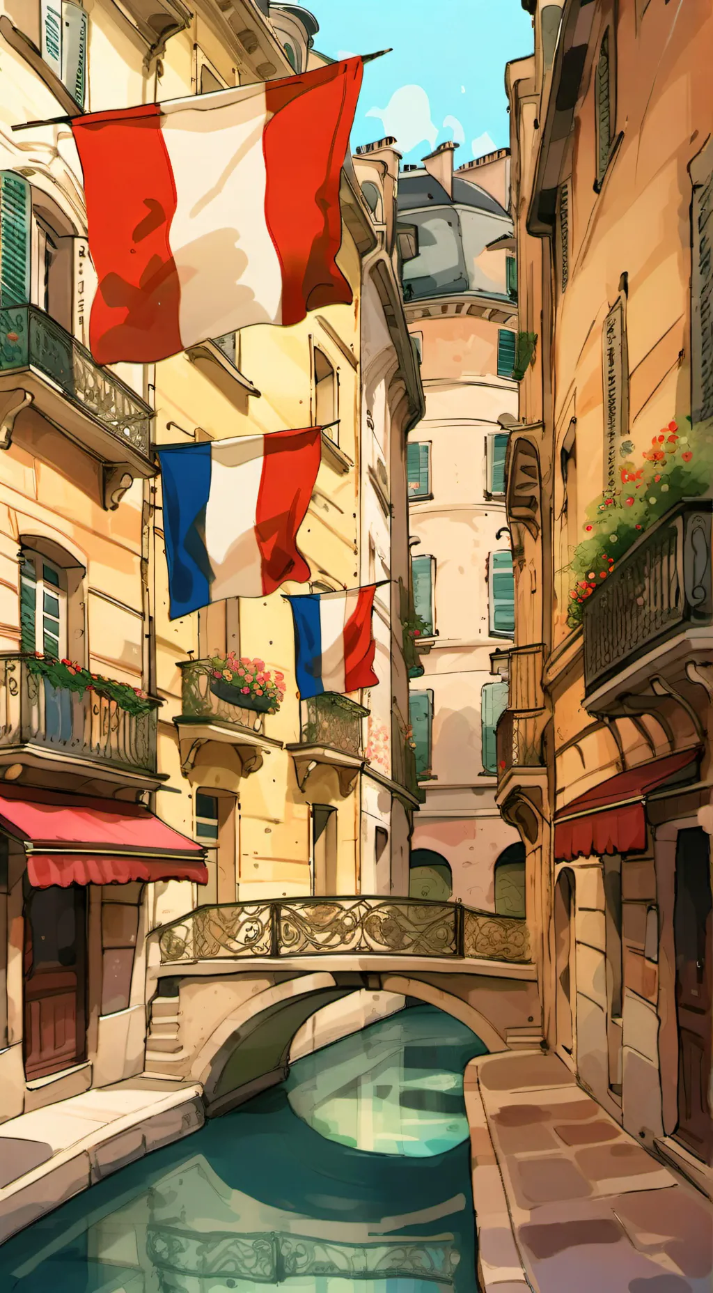 ai character: France background