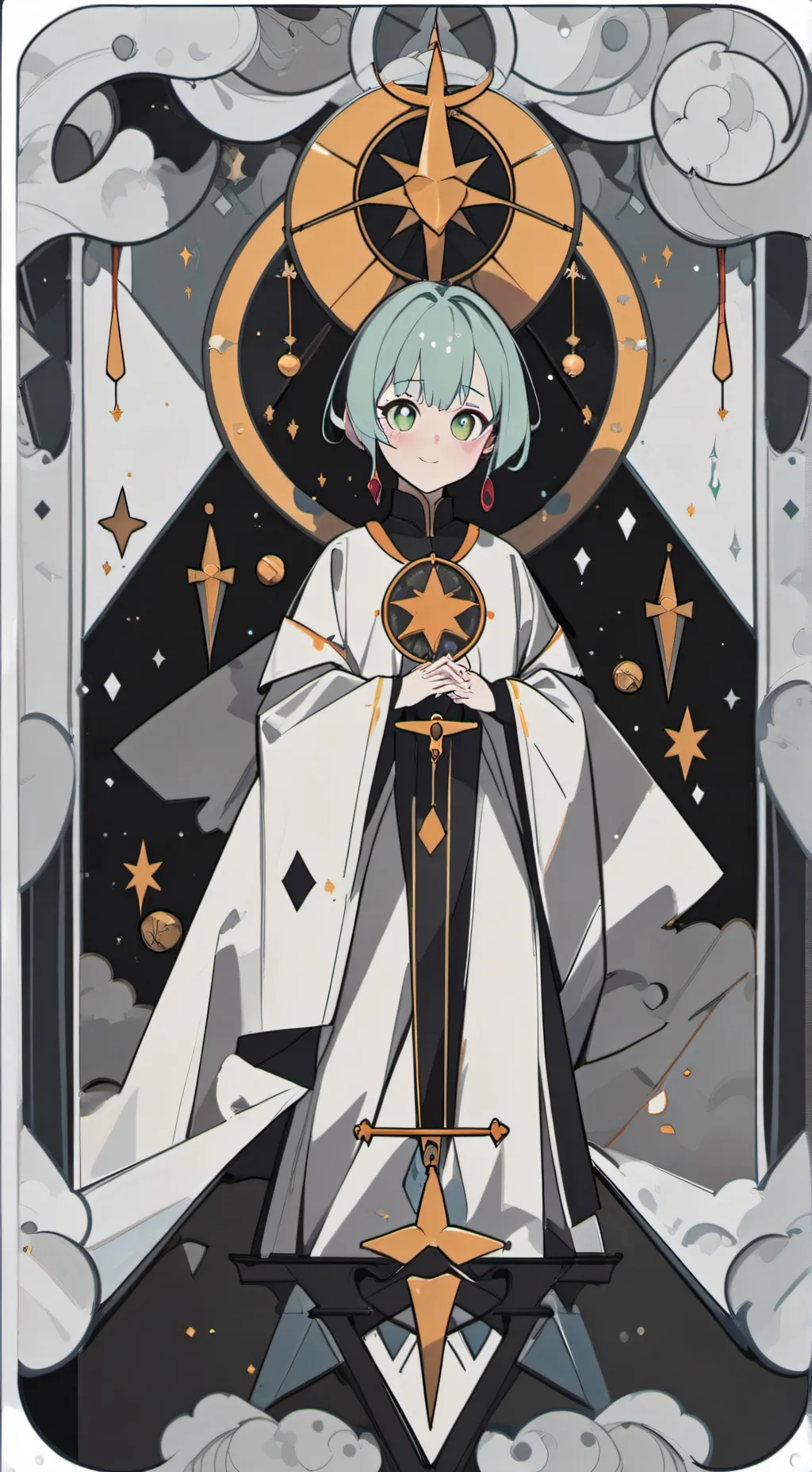 ai character: nueva pilar background