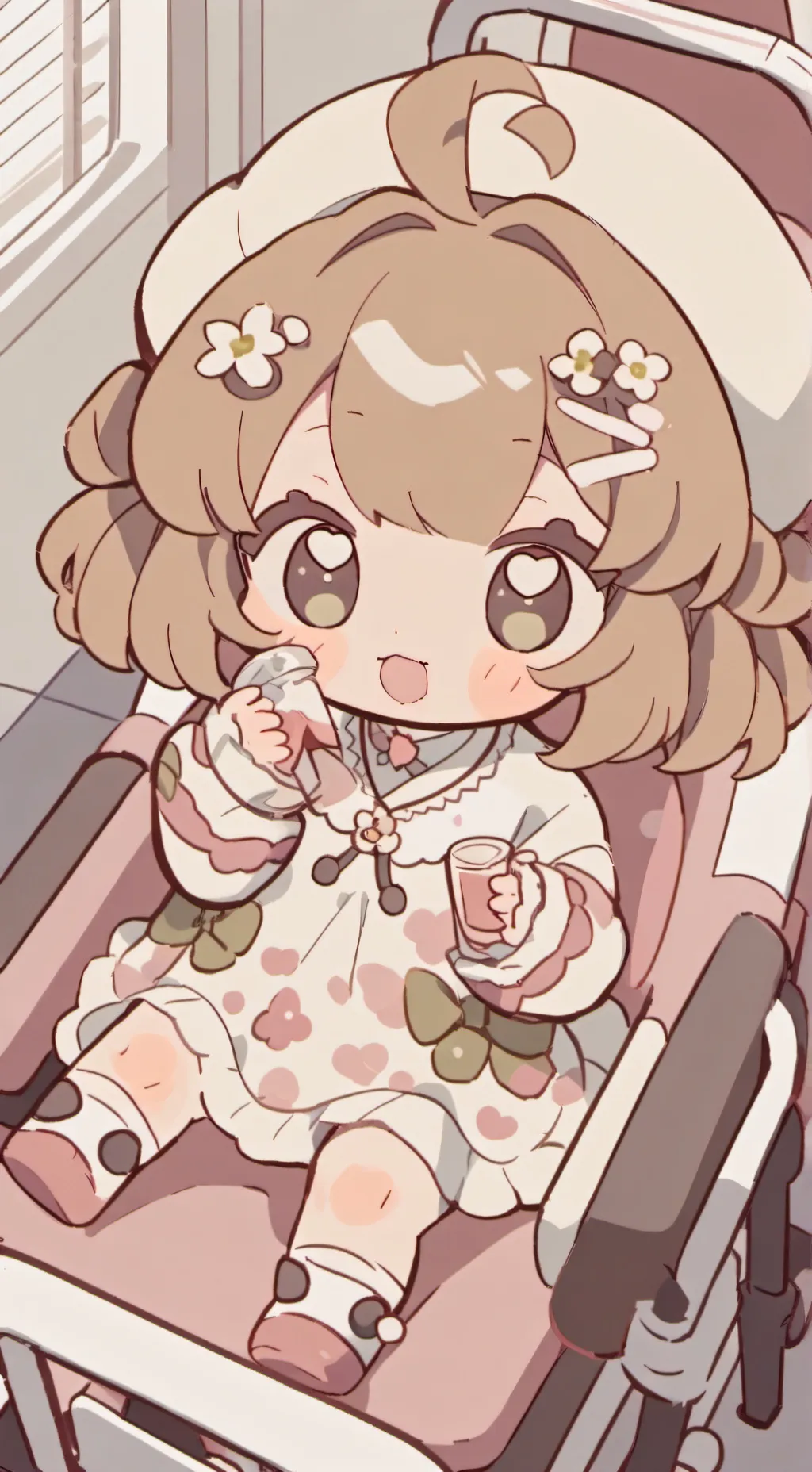 ai character: Your Cute Baby💕🩷 background