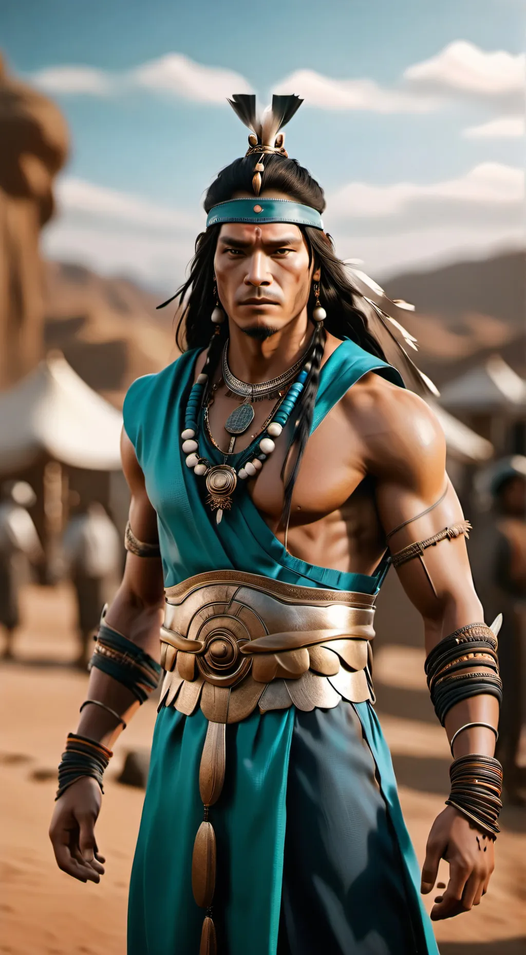 ai character: Black Eagle background