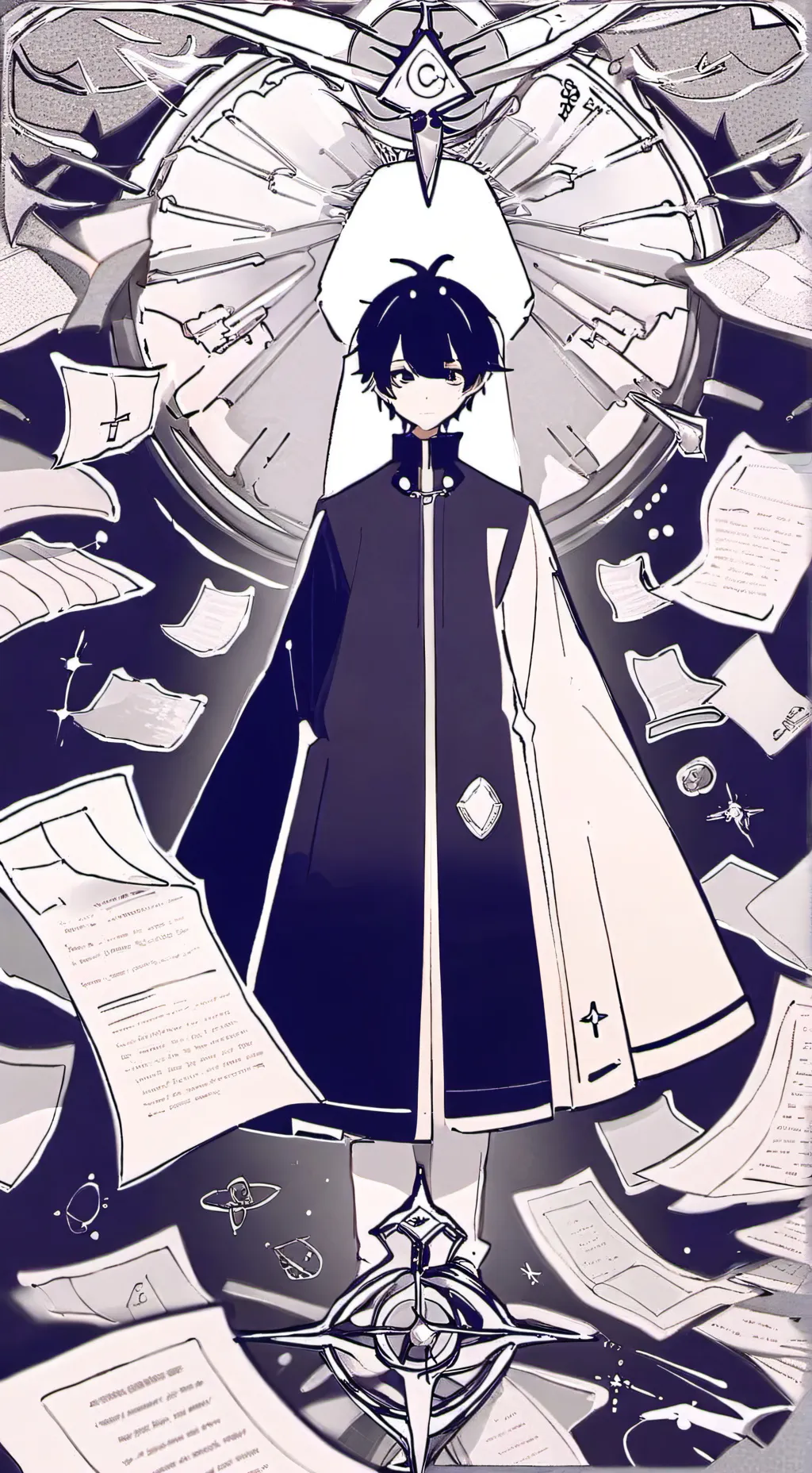 ai character: TALKIE SERIES background