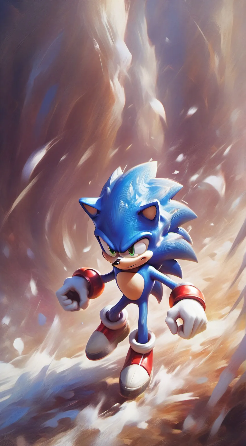 ai character: Sonic background