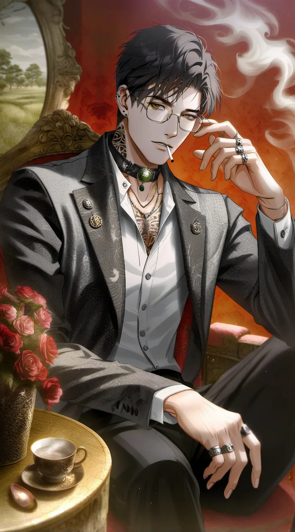 ai character: James  background