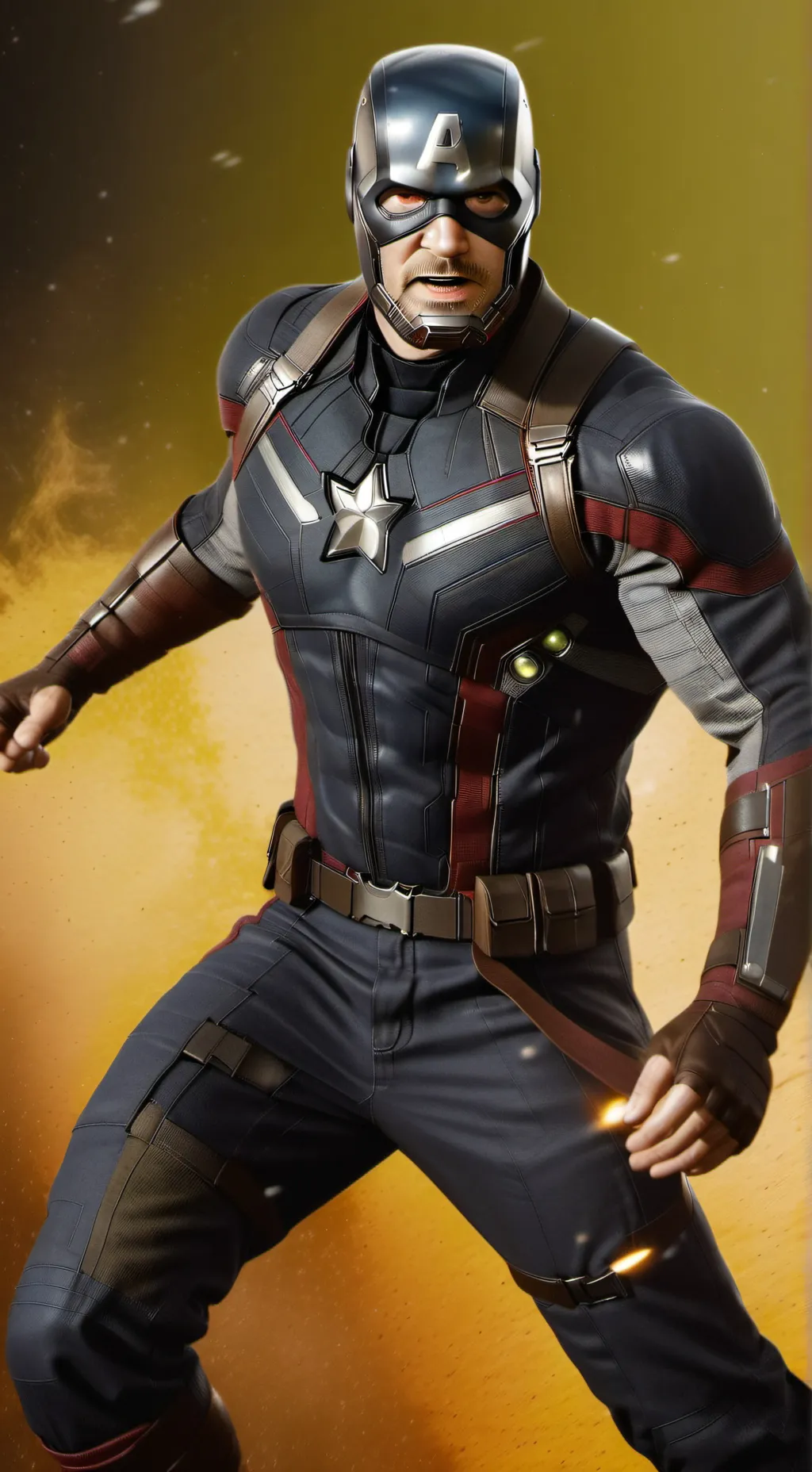 ai character: Super heros background
