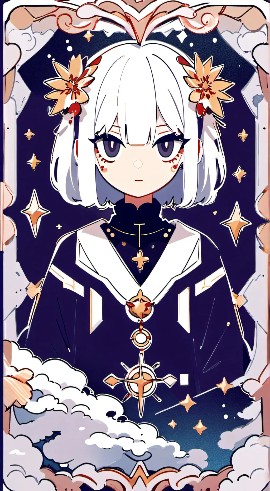 ai character: mha  background