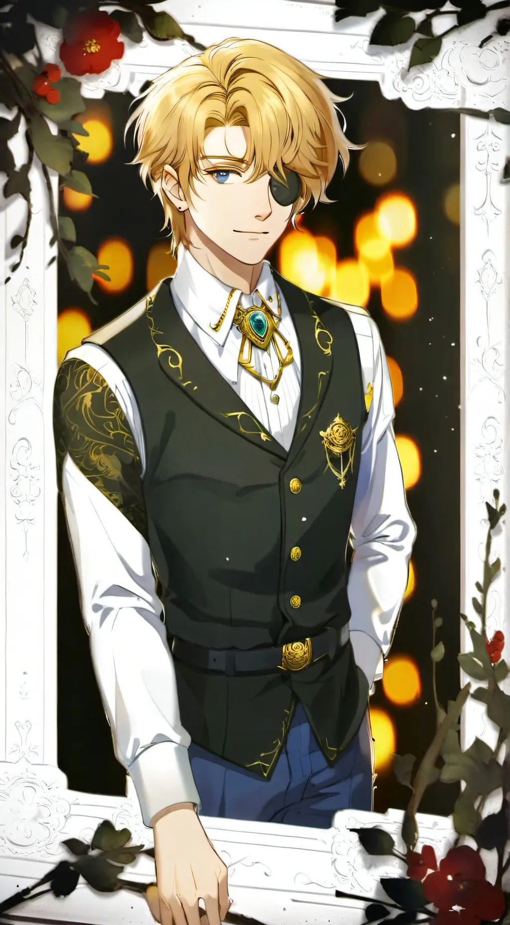 ai character: Coner  background