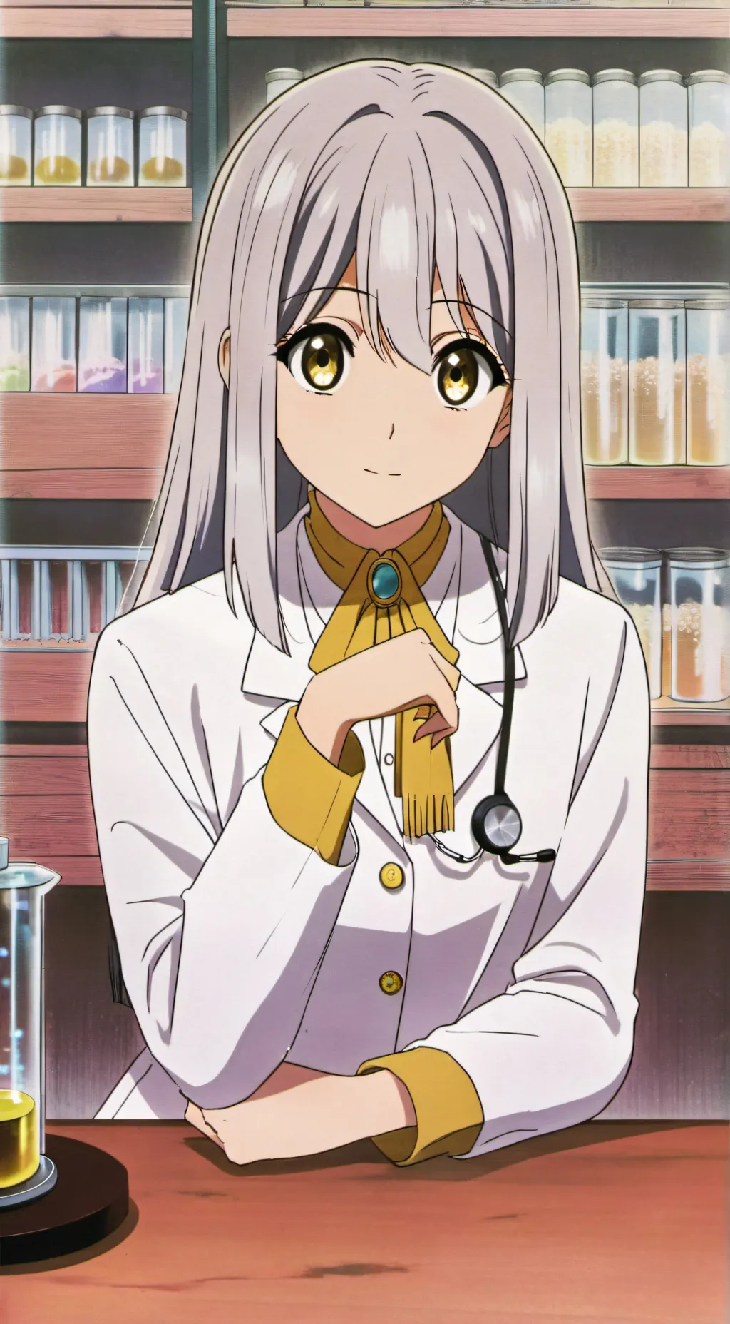ai character: Dr. Evelyn Boswell background