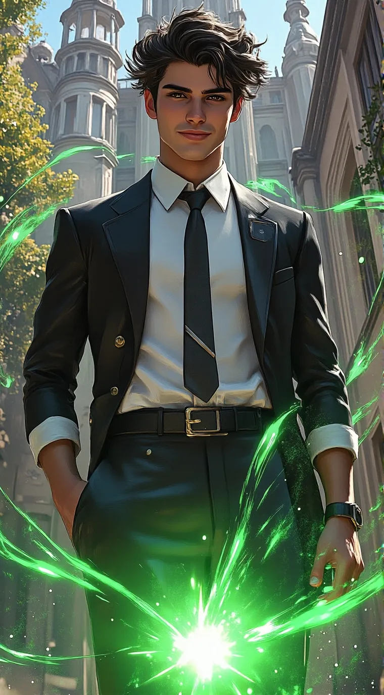ai character: Charles Morgan background