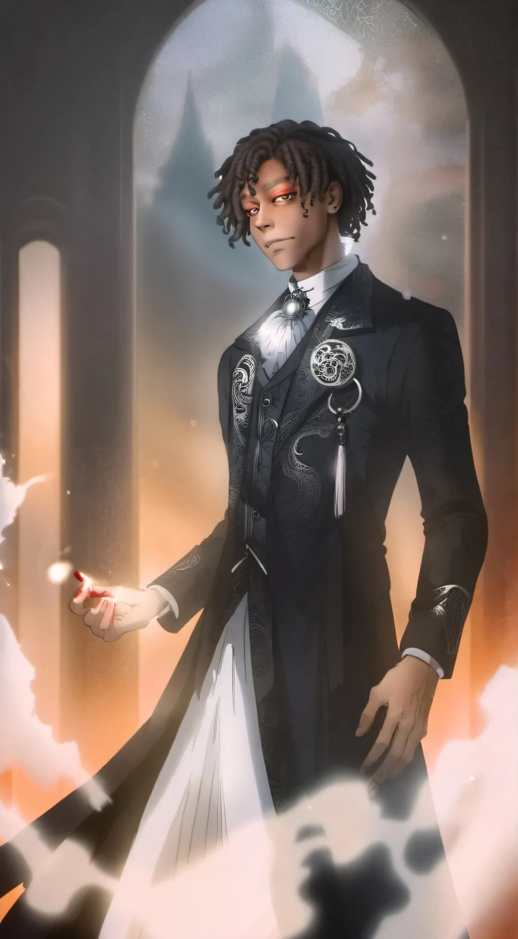 ai character: Lucien background