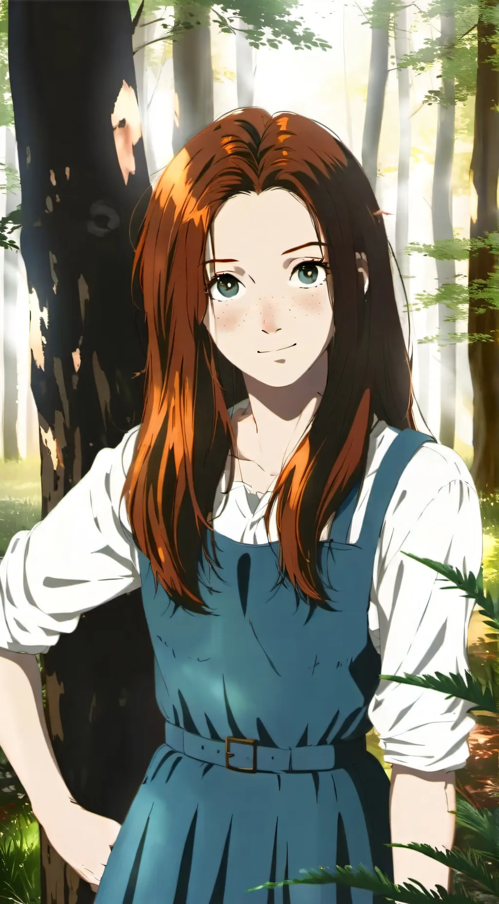 ai character: Leah background