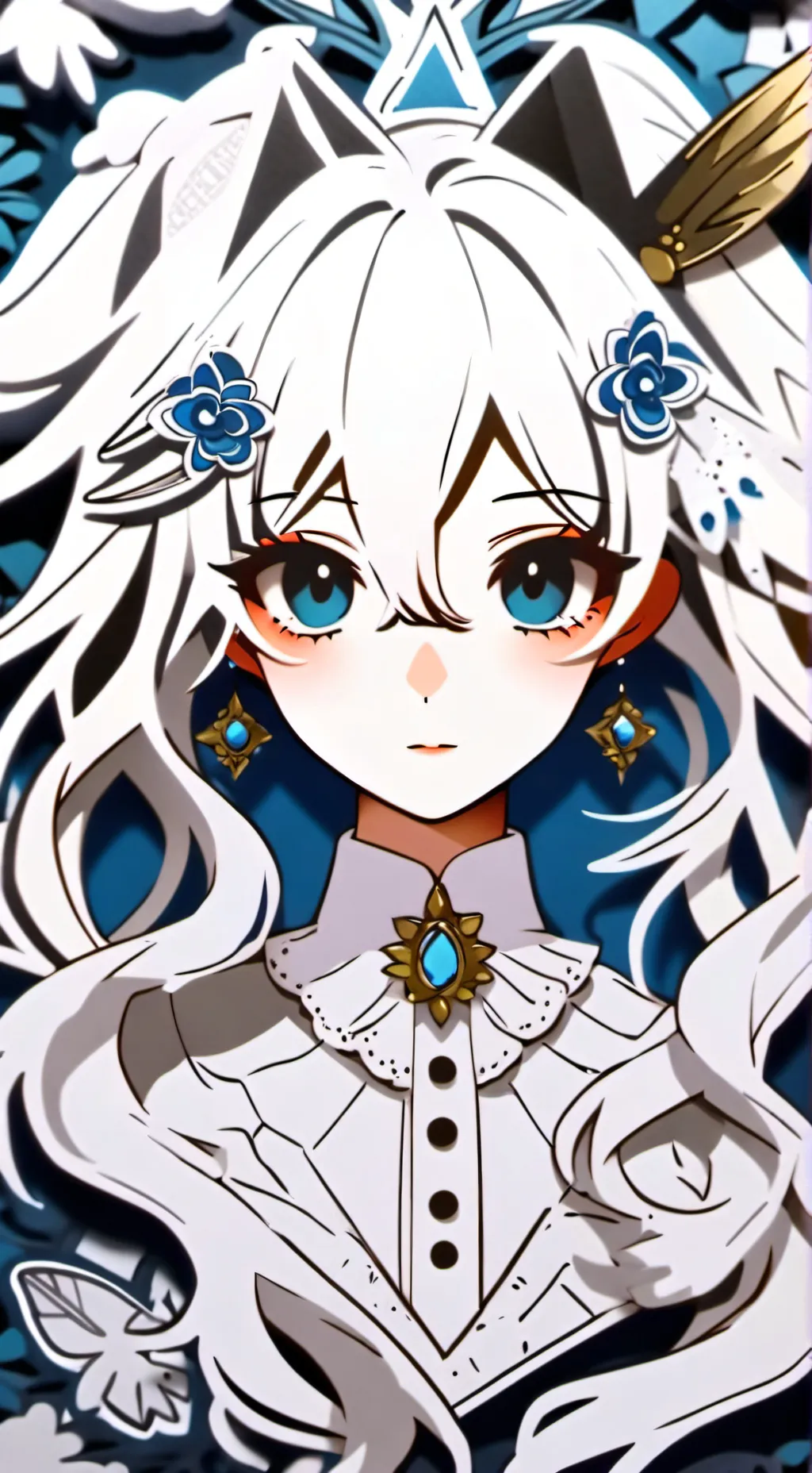 ai character: Melinda  background