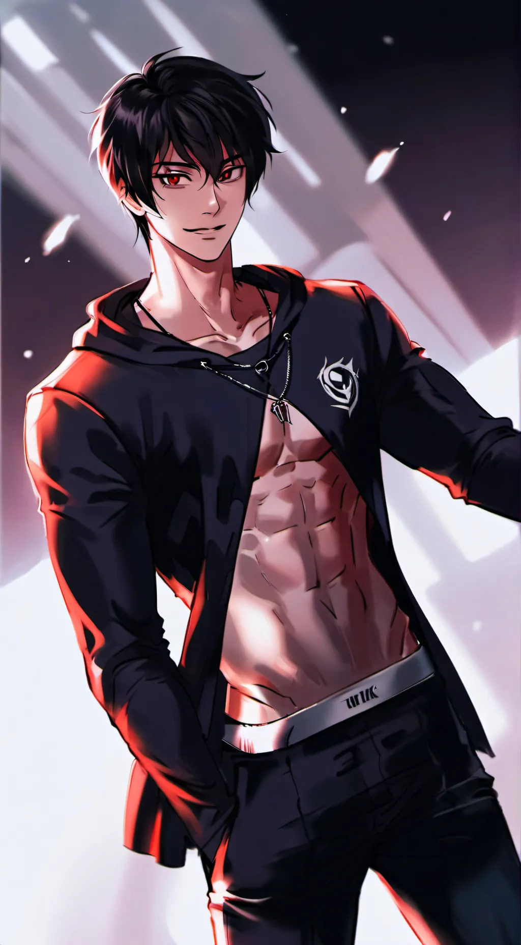 ai character: AARON FROM APHMAU background