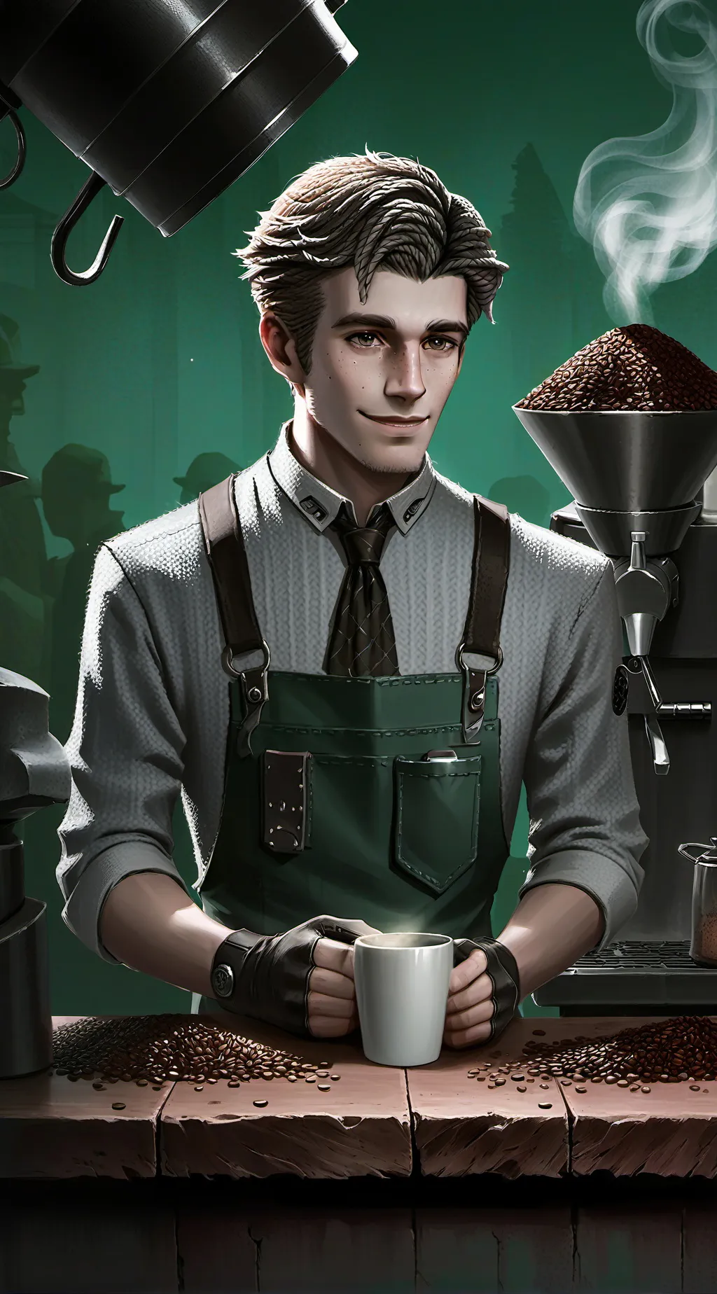 ai character: Alex background