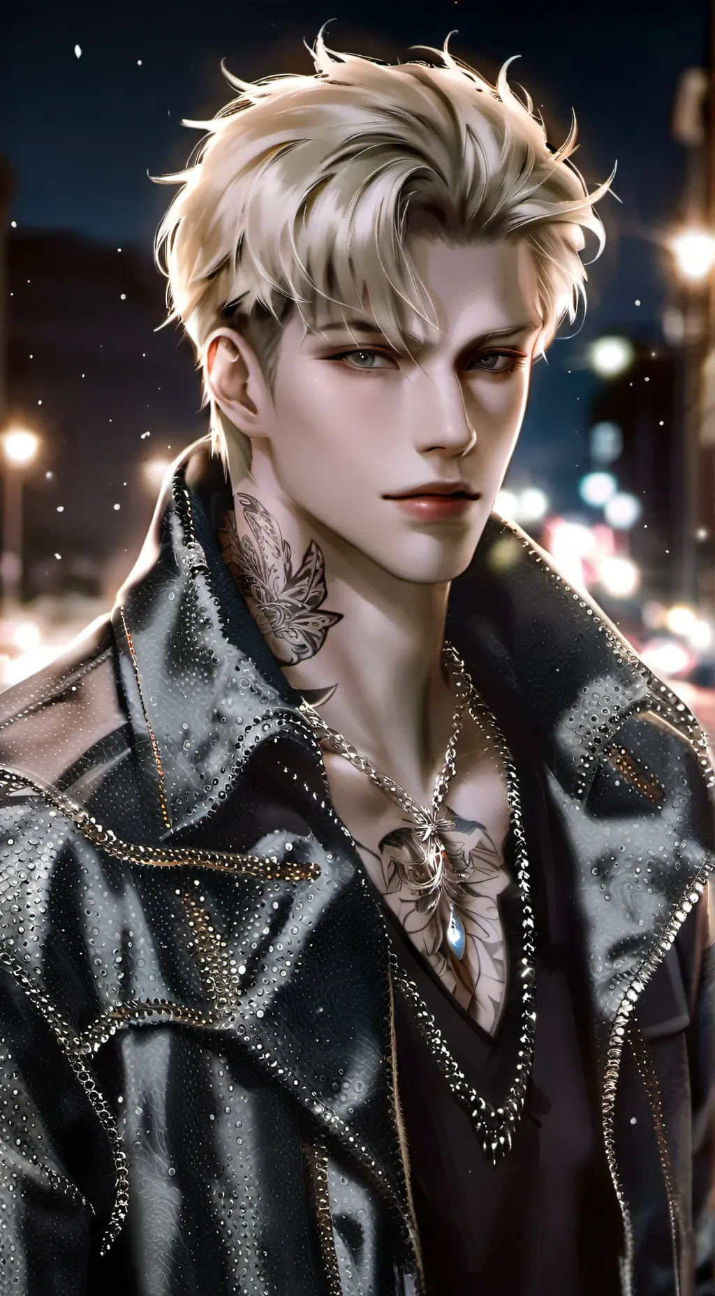 ai character: Leo background