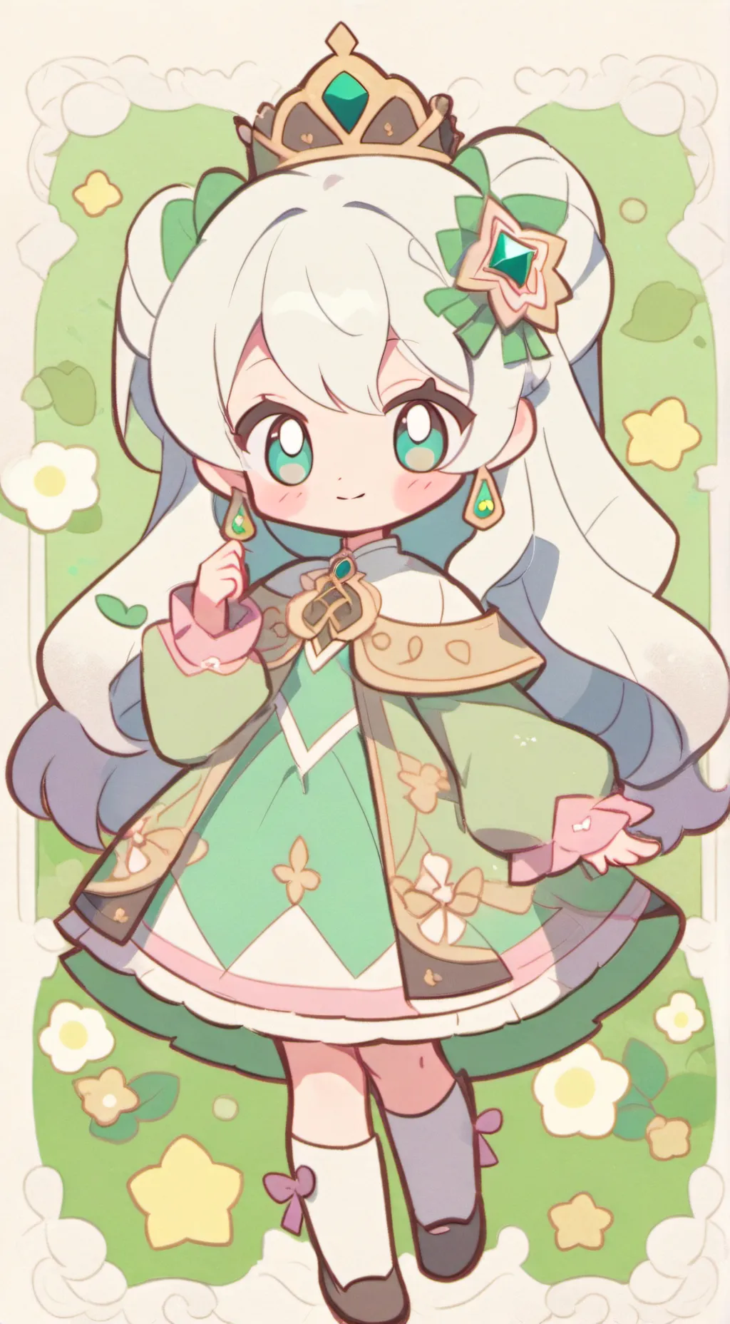ai character: Princess 👑💓 background