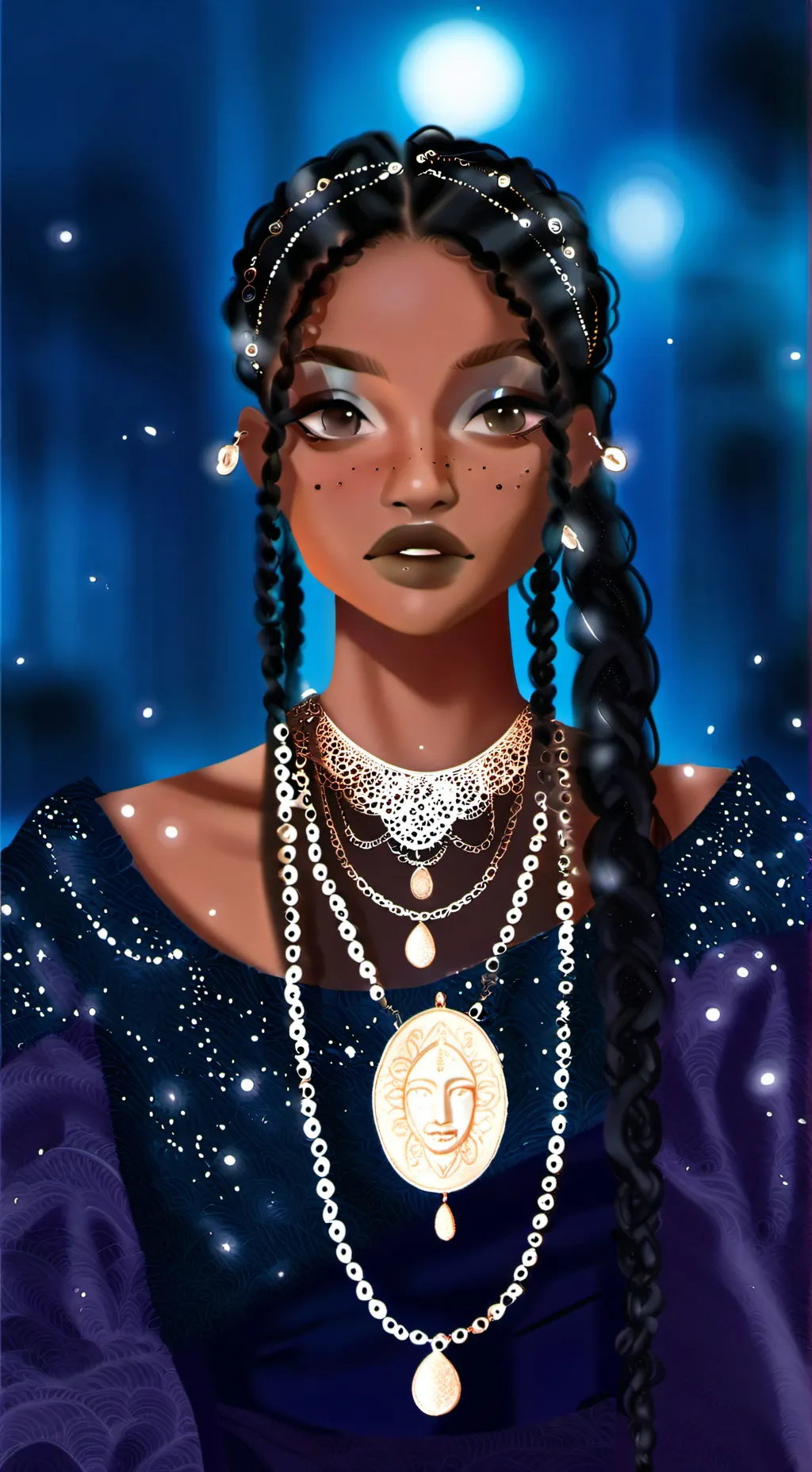 ai character: Nyx background