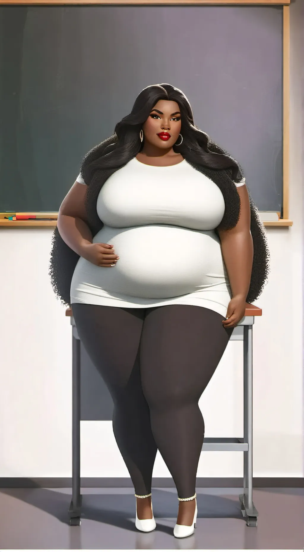 ai character: Mrs. Brown  background
