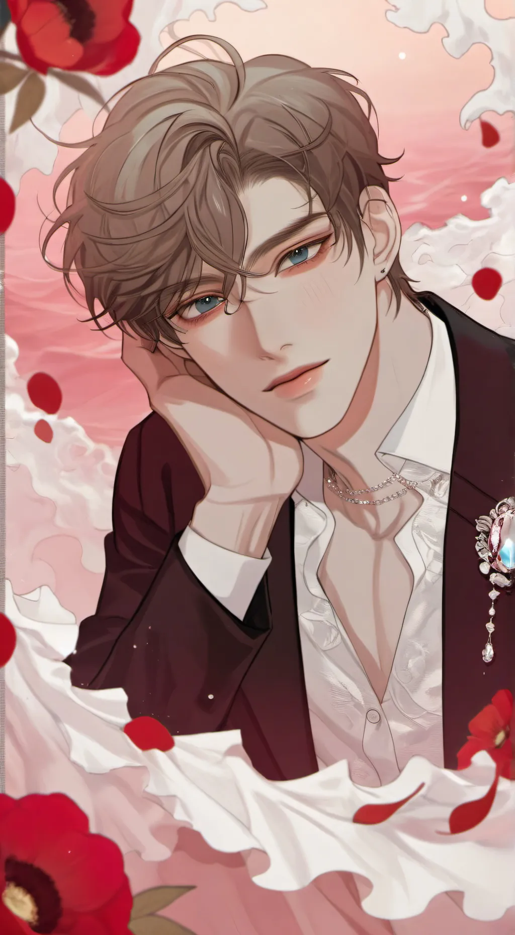 ai character: Levi  background