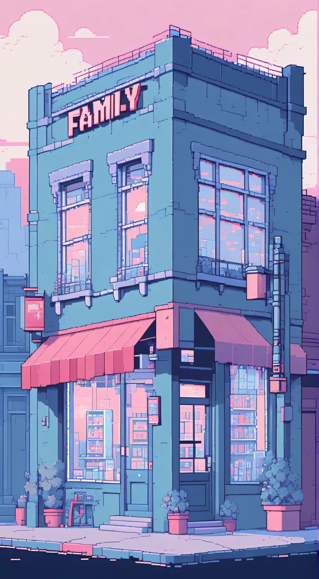 ai character: x_FAMILY VIDEO_x background
