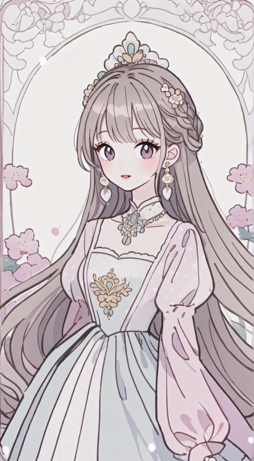 ai character: Księżniczka Bella  background