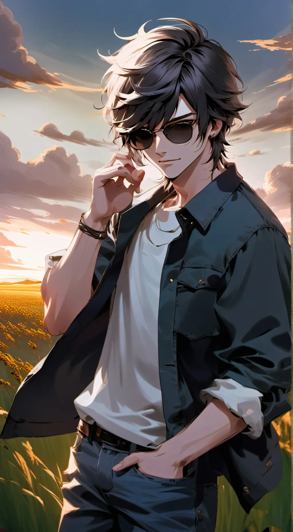 ai character: Nico  background