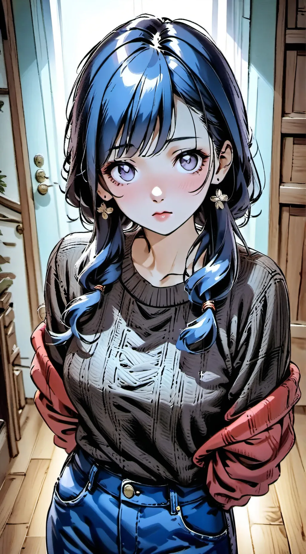 ai character: Reika Hoshizora background