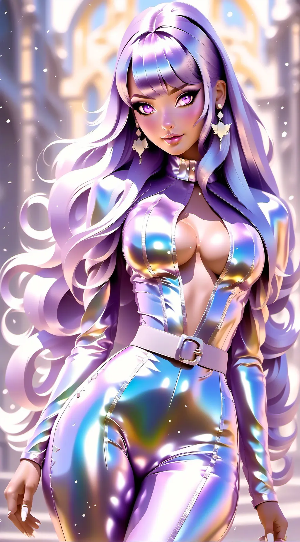 ai character: Ashley background