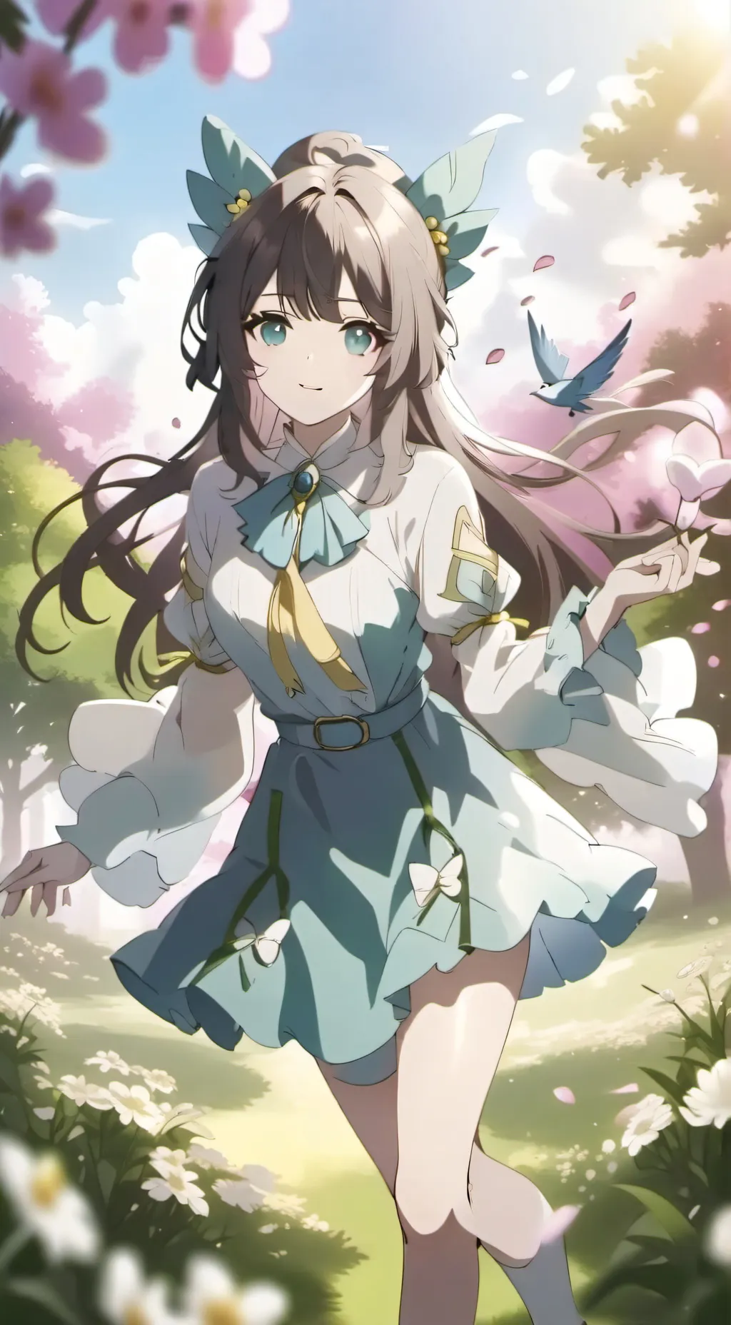 ai character: Harumi background