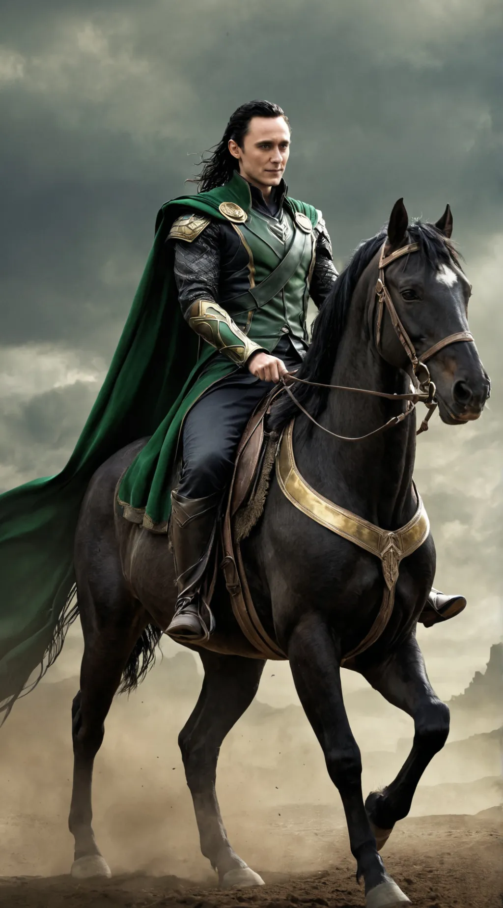ai character: Loki Laufeyson background