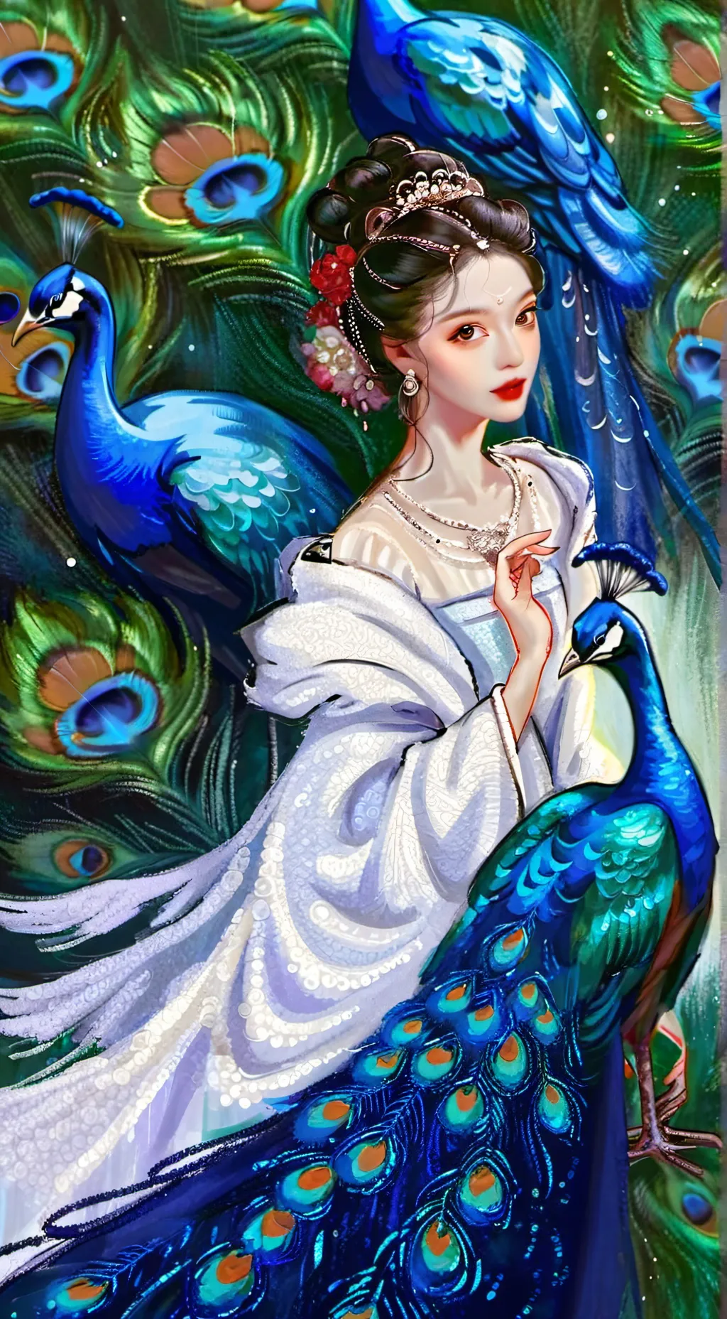 ai character: teka teka background
