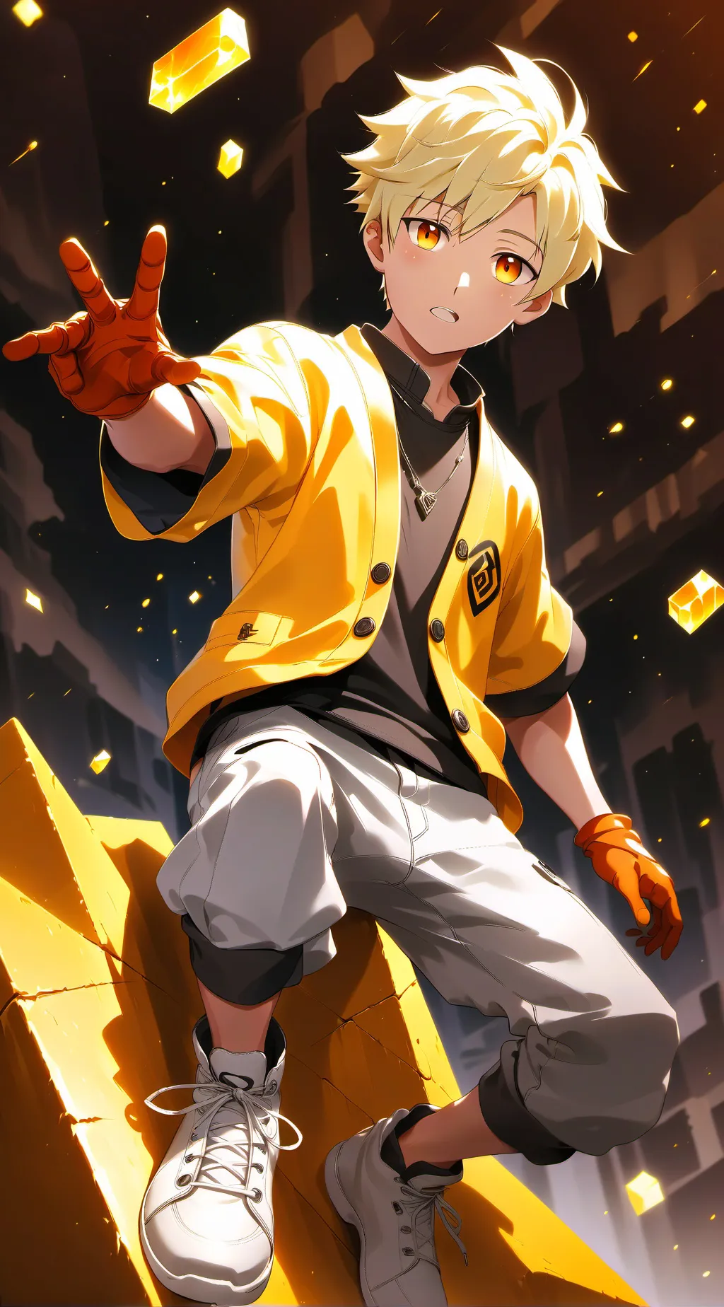 ai character: mark  background