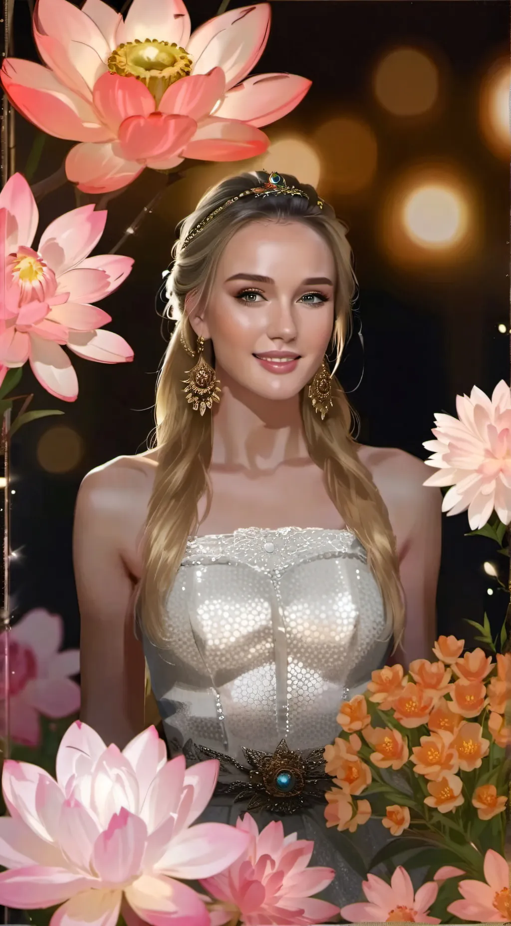 ai character: BROOKIE ROSEN background