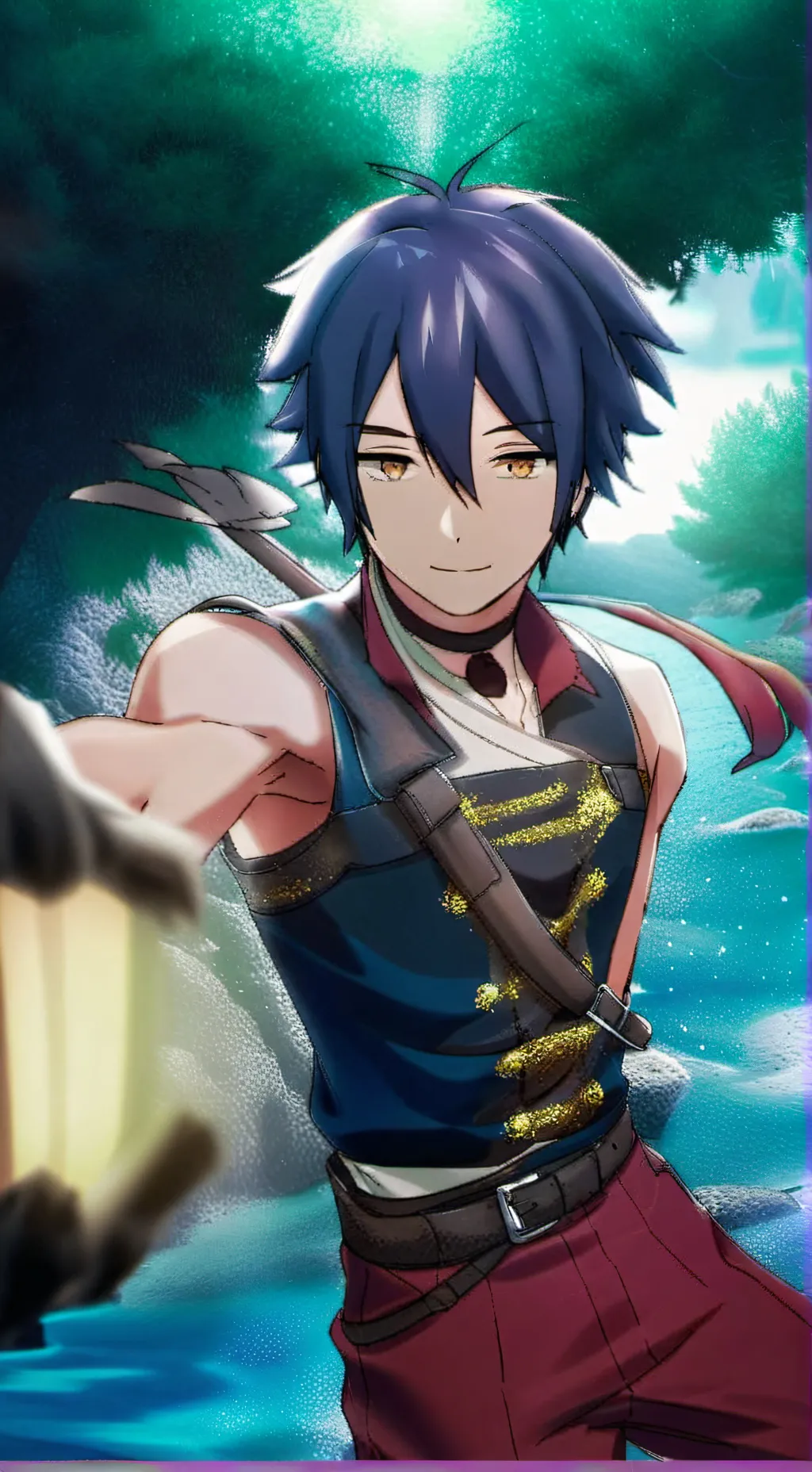 ai character: tom background