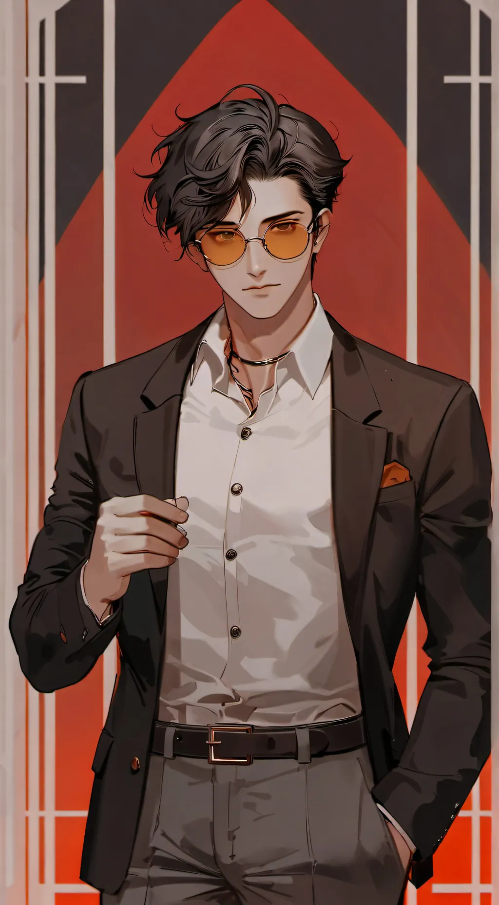 ai character: Sylvain  background