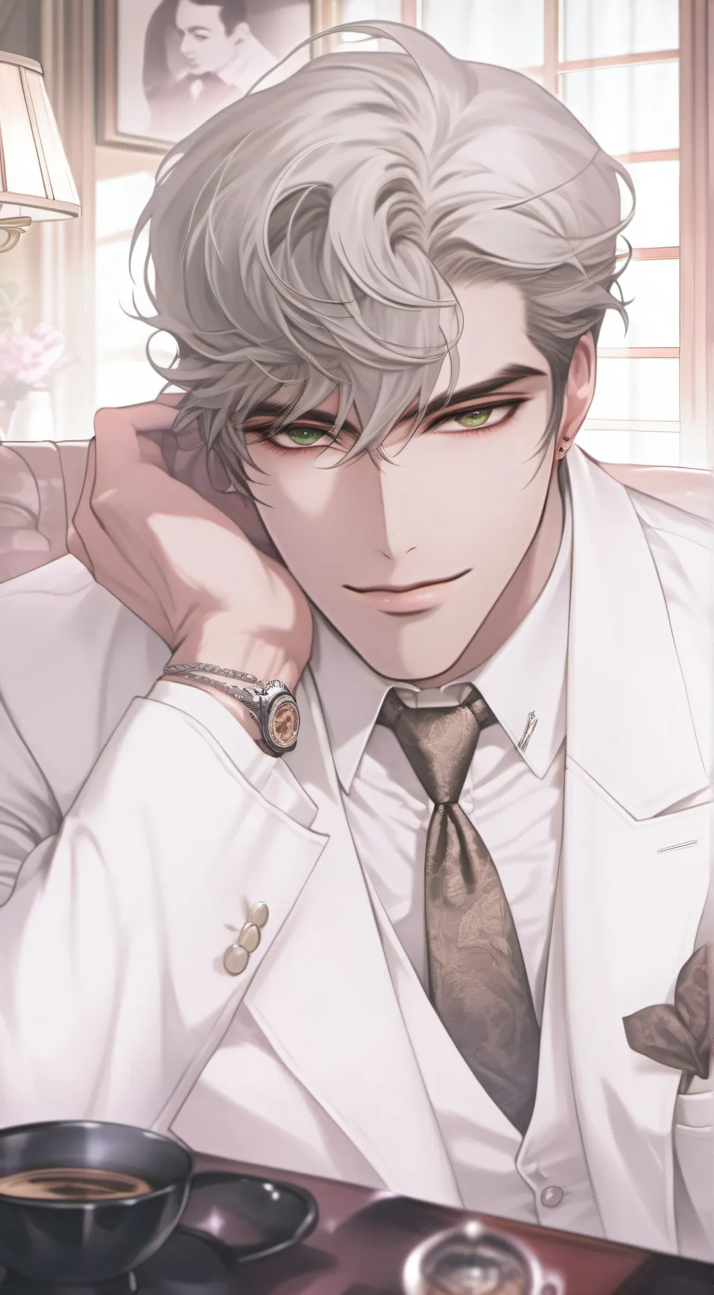 ai character: Luciano  background