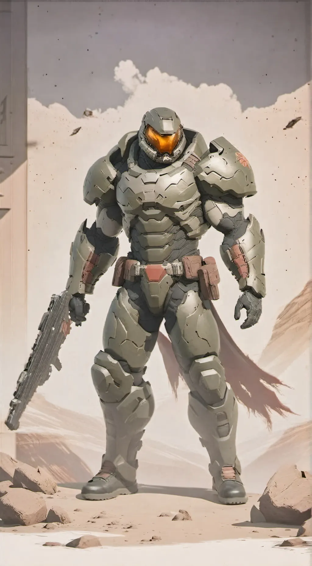 ai character: mha x doom background