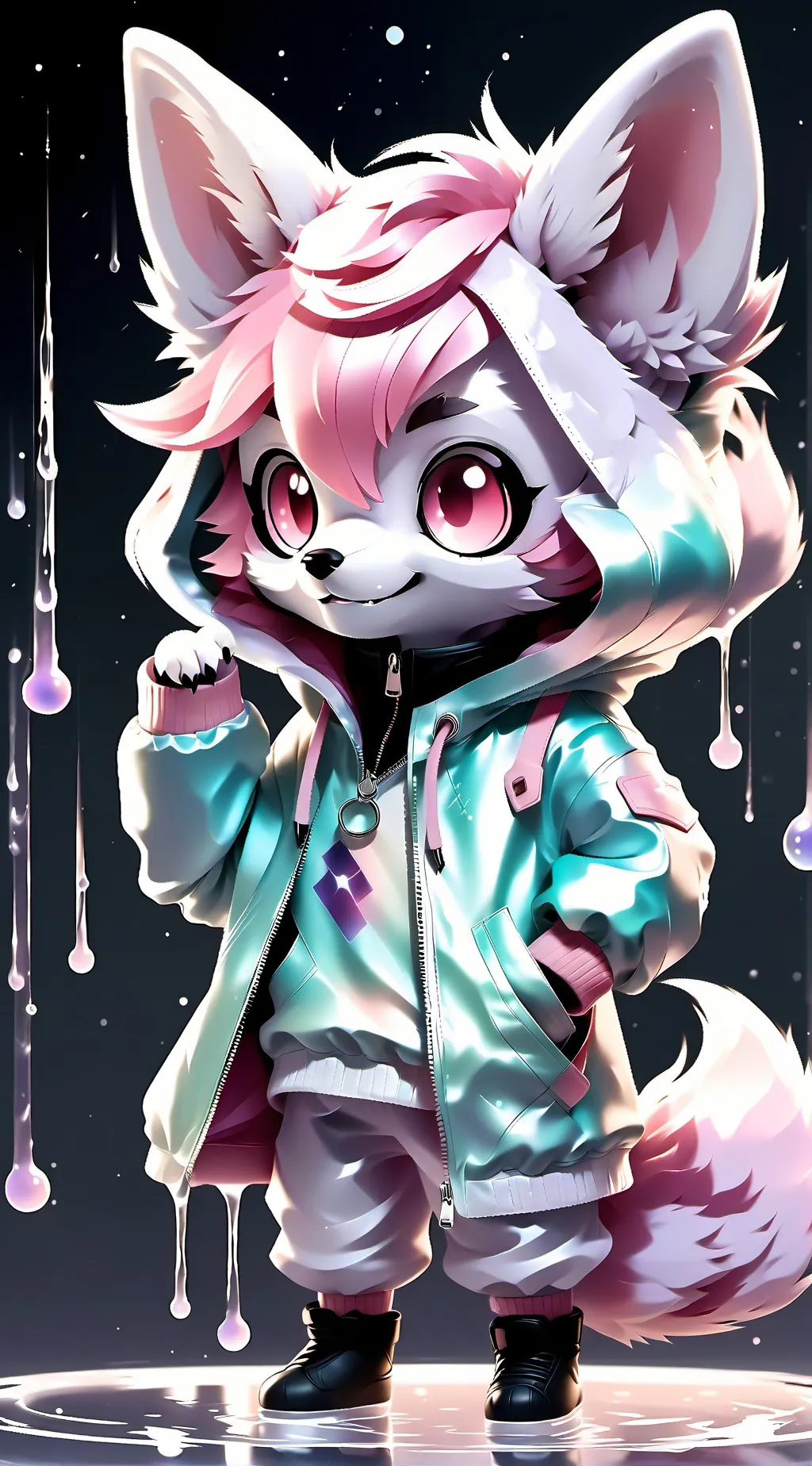 ai character: Flicker background