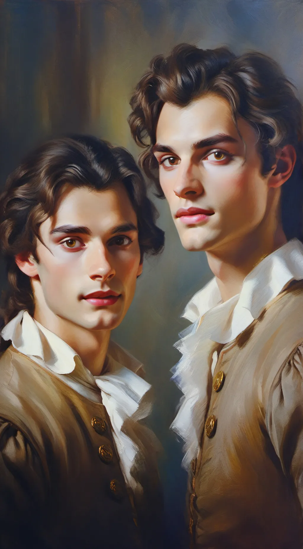 ai character: Dylan & Dresden  background