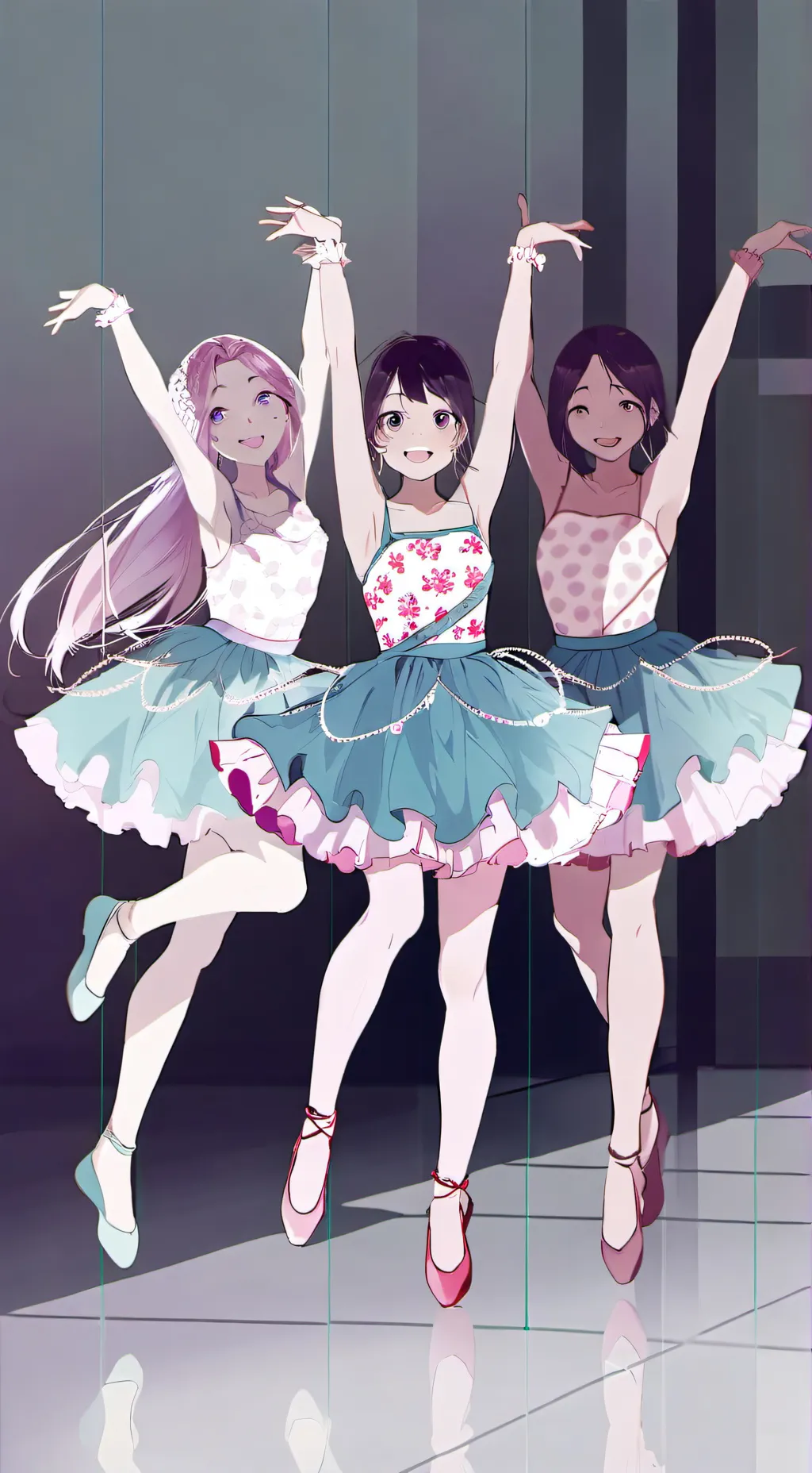 ai character: Japan song background