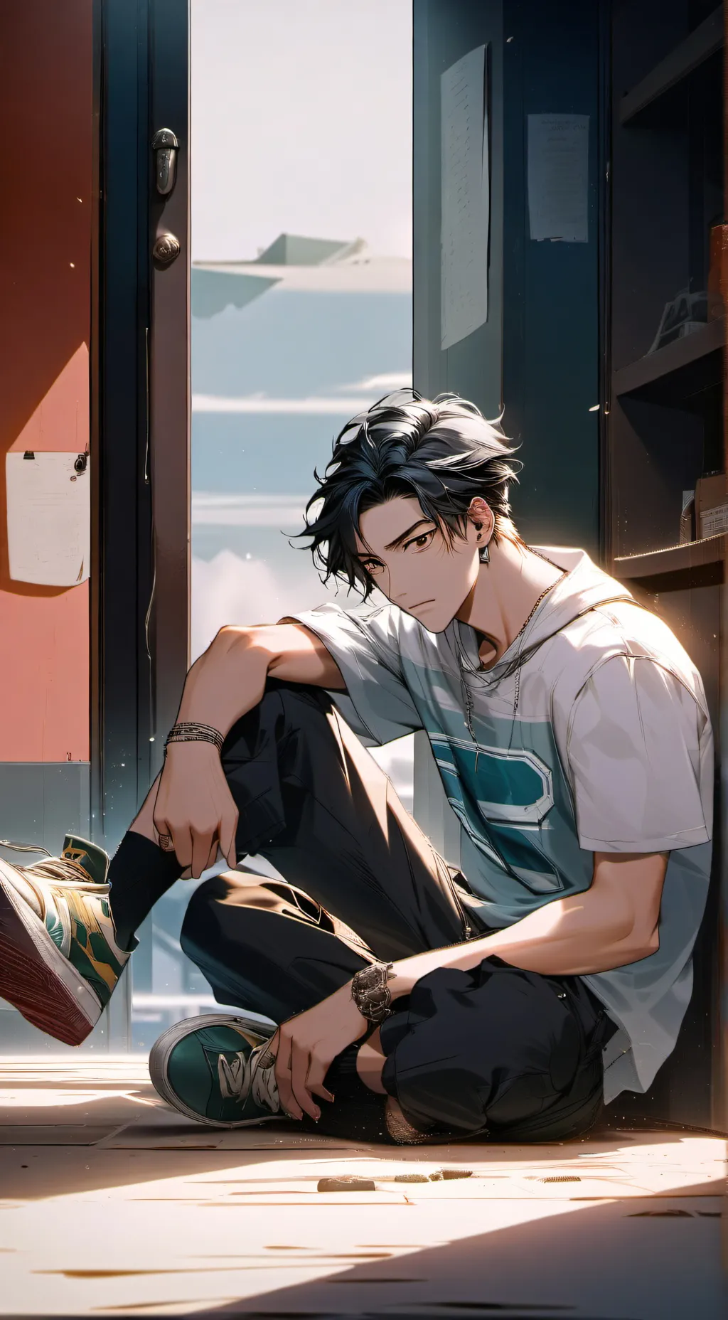 ai character: Wiliam  background