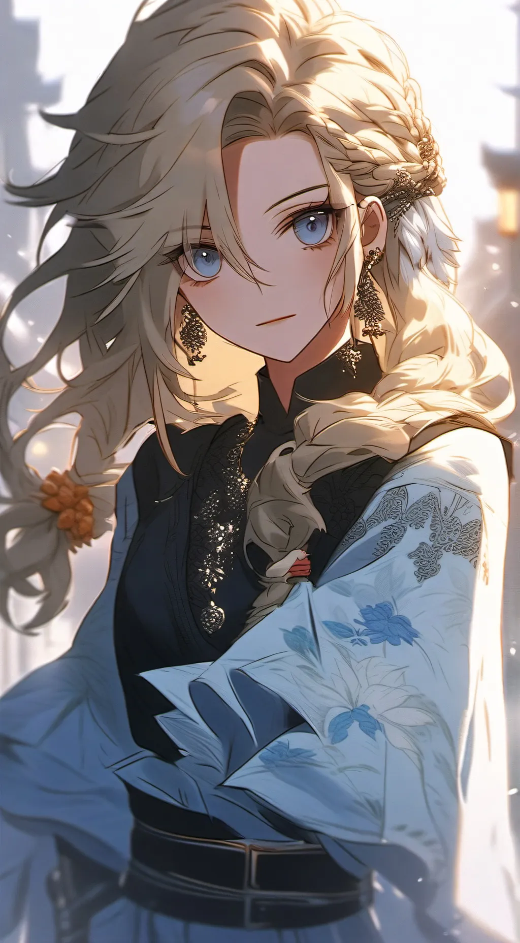 ai character: In the streets  background