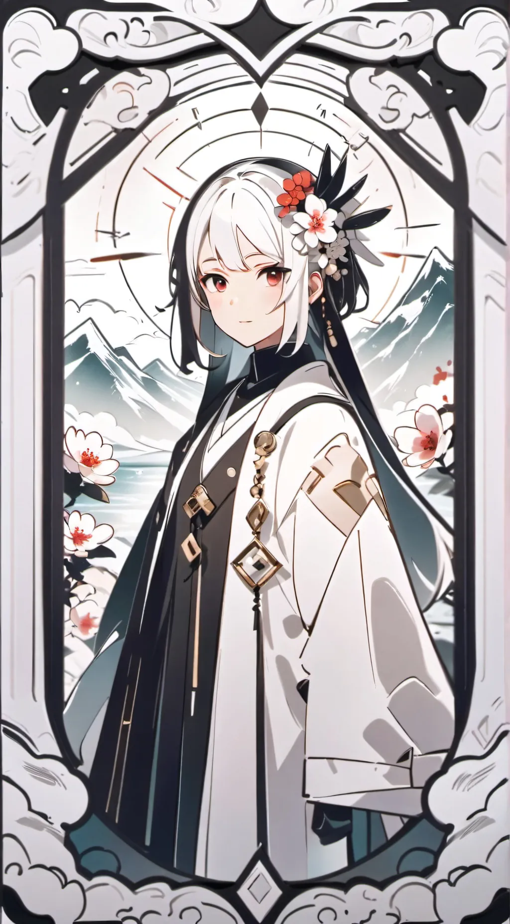 ai character: forsaken con fald2 background