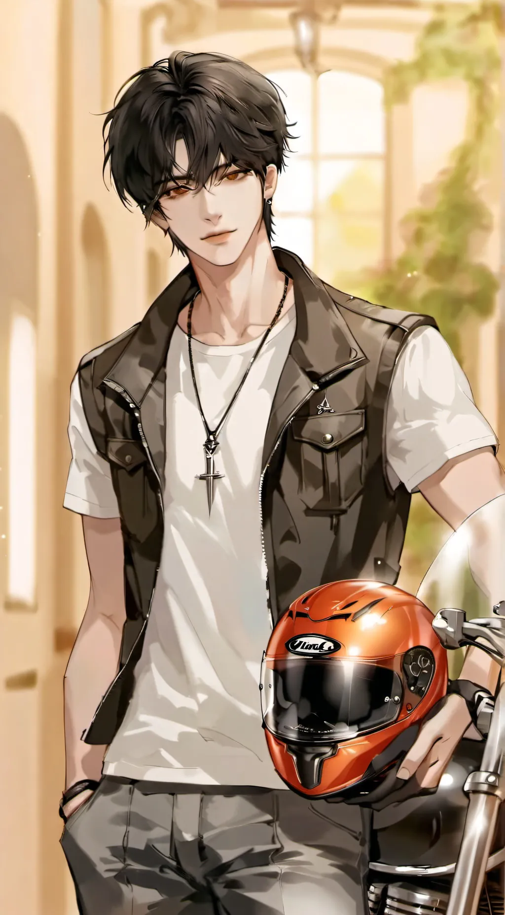 ai character: Keigan background