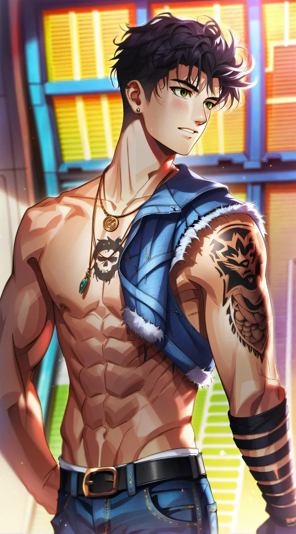 ai character: Liam background
